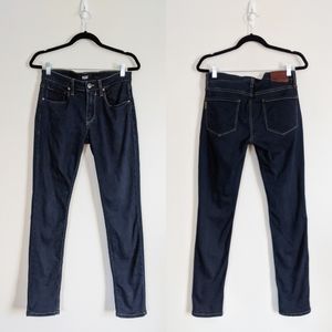 Paige Croft Dark Wash Stretch Skinny Fit l Jeans